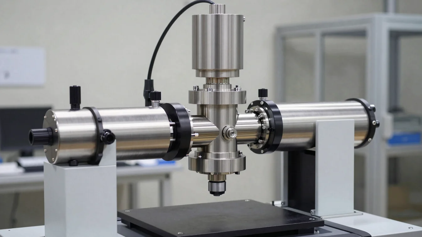 Precision mechanical X-ray tube positioner column and collimator